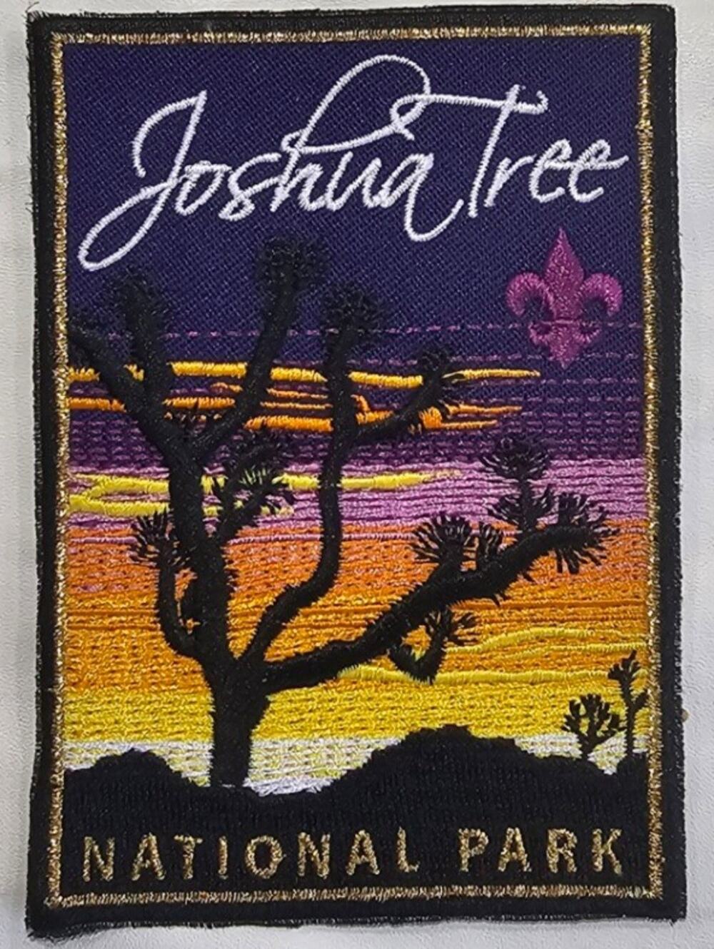 JOSHUA TREE California National Park Jacket Patch Official Boy Scouts Patch 2010